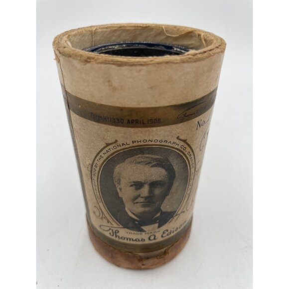 Edison Cylinder Phonograph Record Turkey In The Straw Golden & Hughes 1908 Untes - Picture 1 of 7